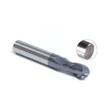 

6Pcs End Mill Metalworking Ball Nose Tungsten Steel Abrasion resistance