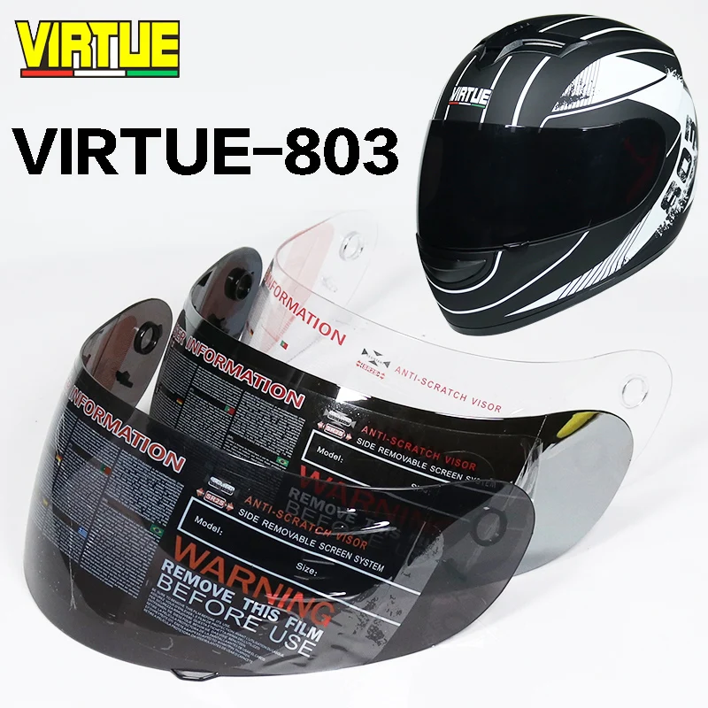Special links for lens!flip up motorcycle helmet shield for VIRTUE803