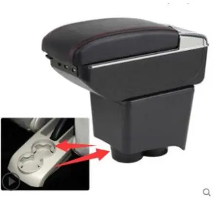 

for Volkswagen POLO armrest box special old central hand modification of the original decorative interior