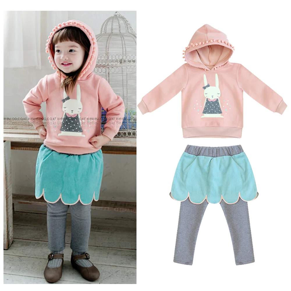 

2020 New Girls Outfits Girls Clothes Girls Baby Cotton Set 2Pcs Baby Girls Clothing Sets Autumn Winter Toddler Girls Clothes