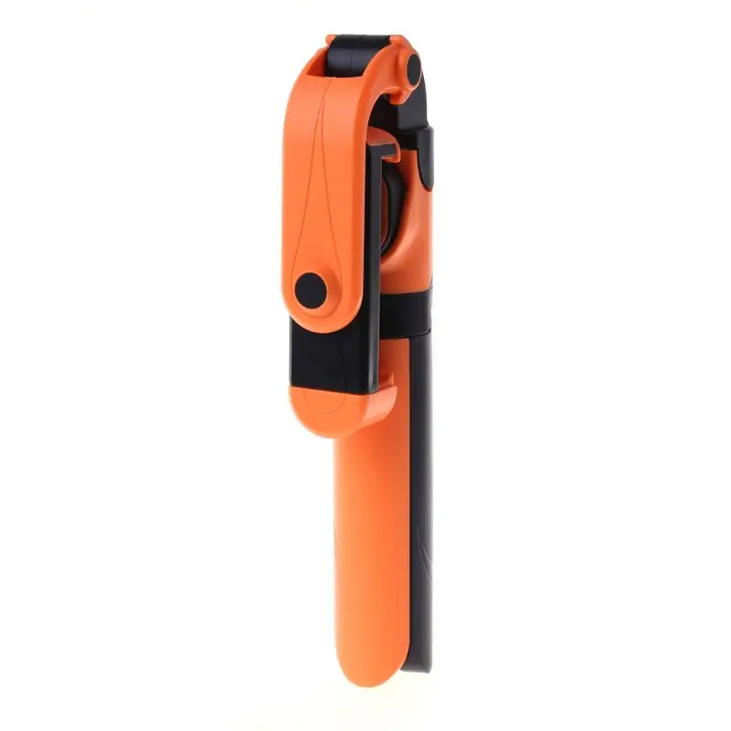 orange Ручной штатив, селфи-палка 2 в 1, Bluetooth, выдвижной монопод, селфи-палка, штатив для samsung, huawei, Xiaomi, мобильных телефонов les - Цвет: orange
