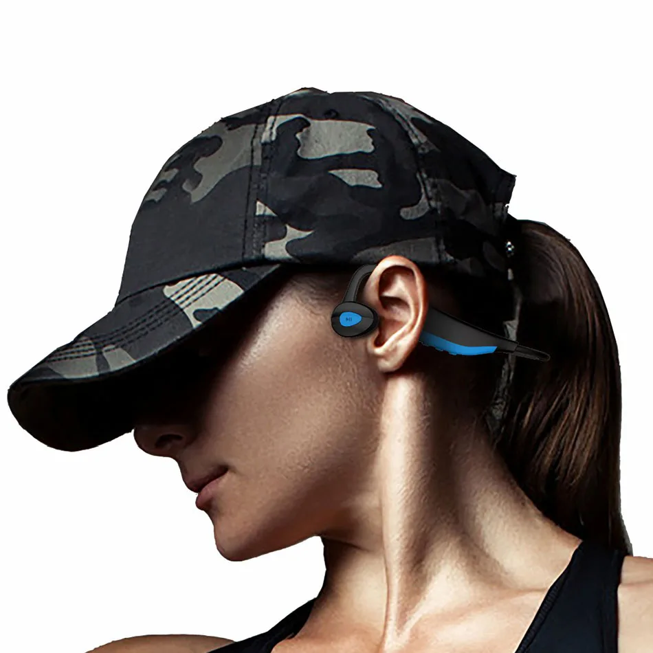 Новая Водонепроницаемая гарнитура MP3 Bone Bluetooth 5 0 16 ГБ HIFI плеер наушники для спорта