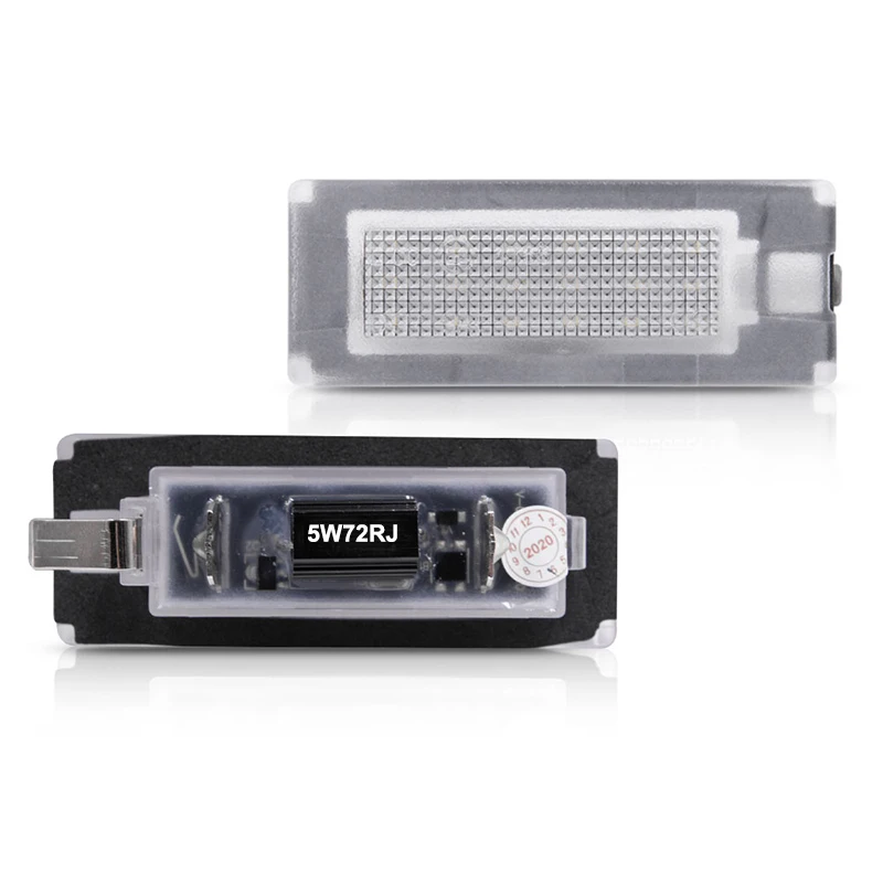 For Fiat Ducato LED License Plate Light Number Lamp For Peugeot Boxer Citroen Ju