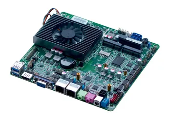 

mini itx industrial Motherboard Intel i7 4510U Dual Core 2 LAN 6 COM 232 DC 12V LVDS Mini ITX Motherboard for Kiosk POS