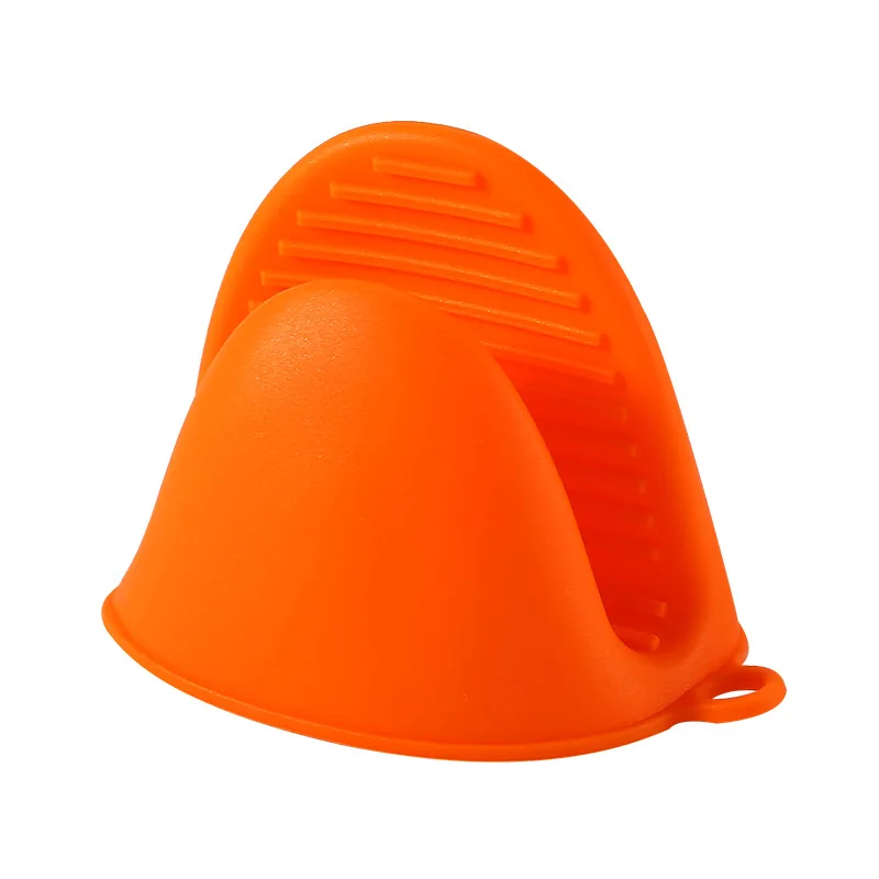 1Pc Kitchen Silicone Heat Resistant Glove Clip Microwave Heat Insulation Non-slip Handle Bowl Pot Clip Cooking Oven Glove 