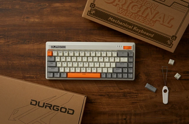 Durgod Fusion 65% Bluetooth 5.0 2.4G Wireless Mechanical Keyboard 