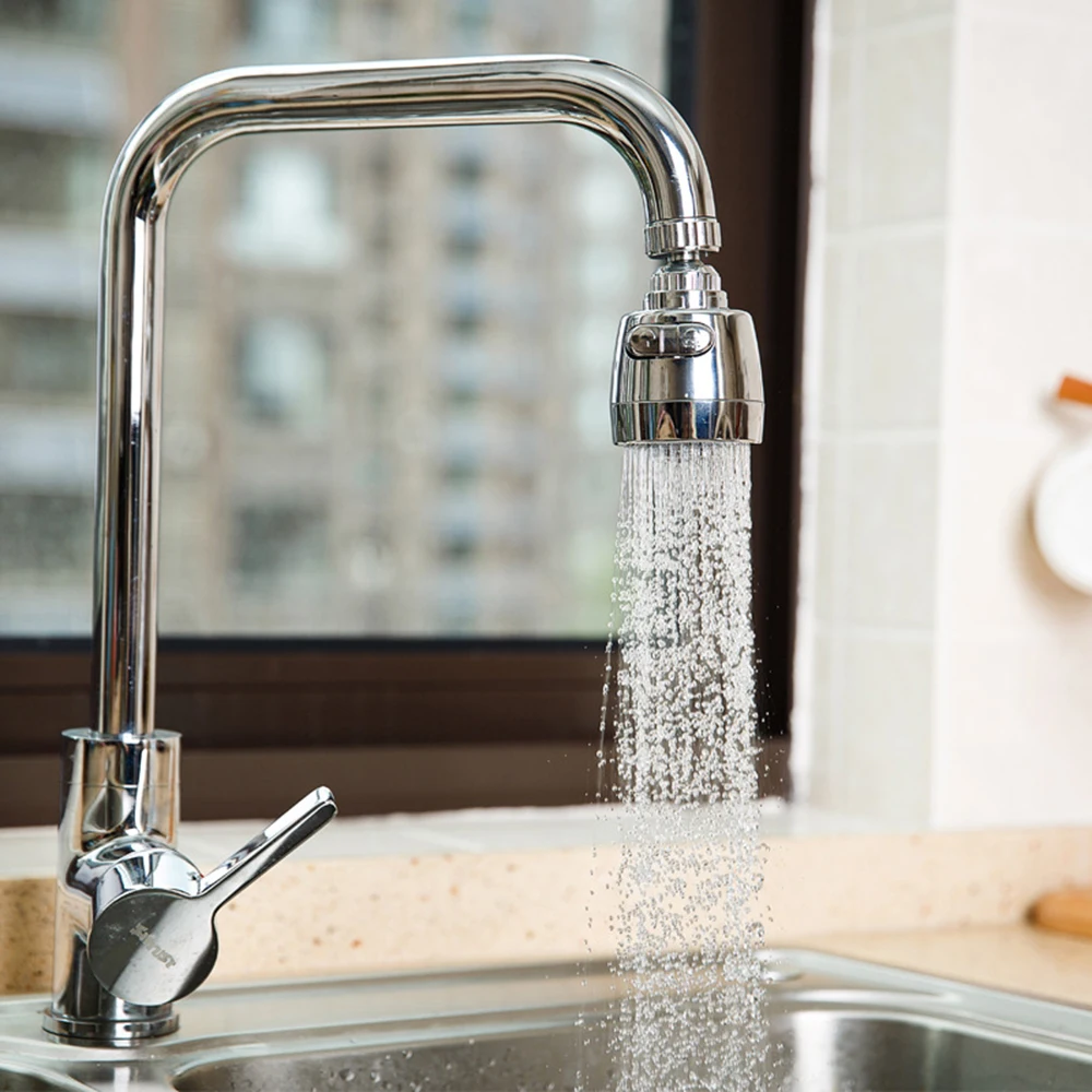 

1PCS Portable Faucet Filter Stainless Steel Rotatable Kitchen Splash Attachment Water Saving Bathroom Filter Bathrooms