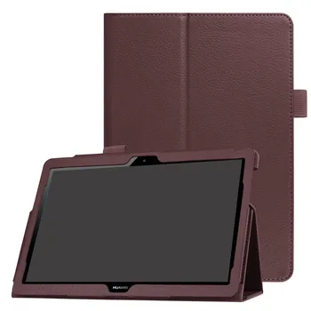 Etui na Huawei MediaPad T3 10 AGS-L09 AGS-L03 9 6 dla Honor Play Pad 2 9 6 #8222 Tablet Slim inteligentny skórzane etui ze stojakiem pokrywa tanie i dobre opinie LHGJTP Osłona skóra 9 6 inch CN (pochodzenie) Stałe 17inch Dla huawei BUSINESS for Honor Play Pad 2 9 6 quot Tablet Odporny na wstrząsy