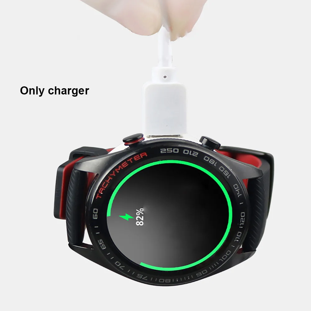 Зарядное устройство, белый Тип C, магнитная зарядная док-станция, USB Безопасный Кабель, замена, стабильный, для путешествий, для huawei Honor Magic Watch GT