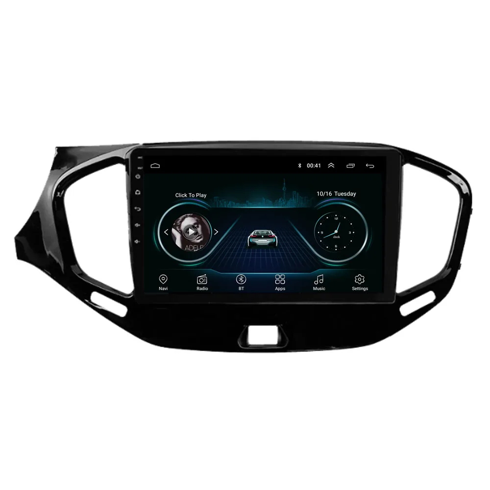 " 4G LTE Android 8,1 для LADA Vesta Cross Sport мультимедийный автомобильный dvd-плеер навигация gps радио