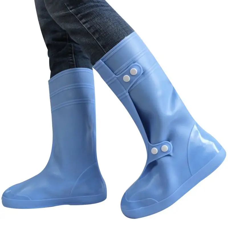 

Rain Shoe Covers Boots Thicken Non-slip Wear-resistant Waterproof Galoshes Overshoes Women Men Unisex