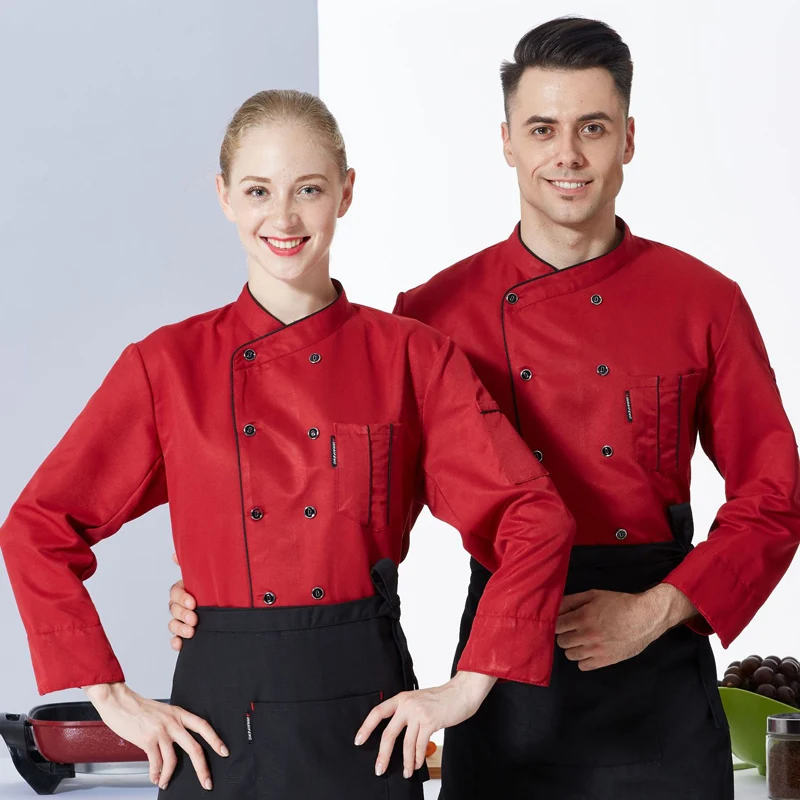 Куртка для шеф повара лоновое пальто с коротким рукавом приготовления пищи