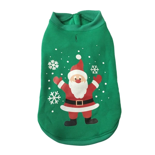 New Christmas Pet Dog Clothes Costume Thickening Autumn Winter Warm Cute Outfit Coat For Cold Weather Wearing Puppy Clothes 2020 Dog Hoodies Aliexpress