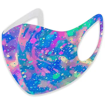 

1/3/5/10/20PCS Washable Polyester Face Mask Fashion Mouth Mask Breathable Adult Mouth Cover Mouth Mask With Design Masques