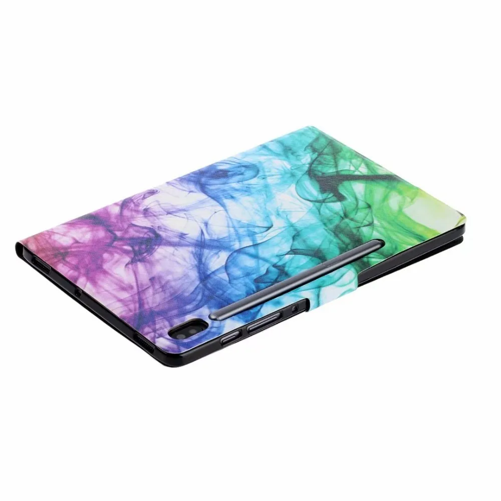 Кожаный PU умный чехол для Samsung Galaxy Tab S6 10,5 SM-T860 SM-T865 T860 10," защитный чехол-подставка мягкий чехол