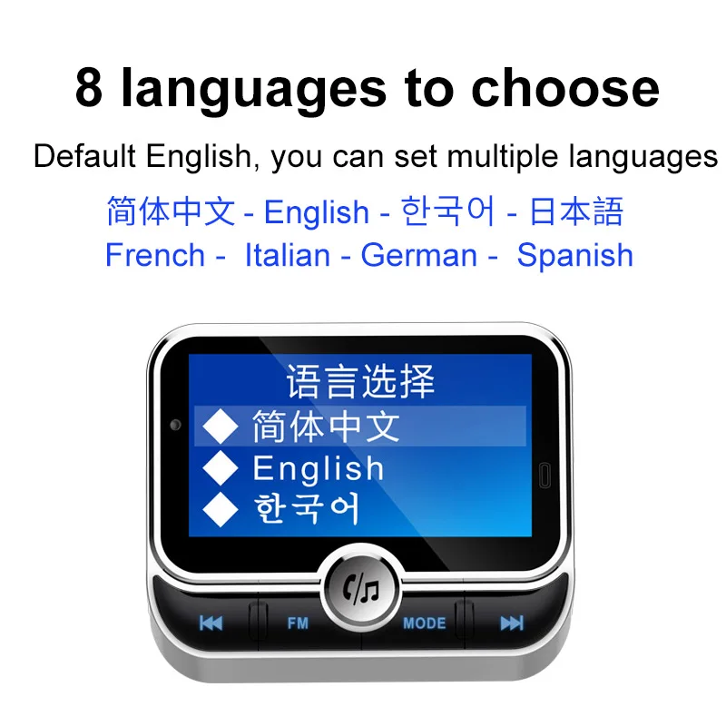 Jilang fm-передатчик, автомобильный bluetooth-приемник, беспроводной радио адаптер, автомобильный комплект, ЖК MP3-плеер с двойным USB автомобильным зарядным устройством