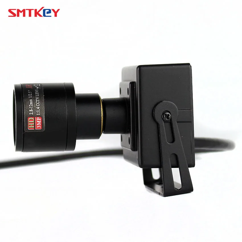 SMTKEY 1080P H.265/h.265+ IP Сетевая камера Onvif 2MP/4MP/5MP в DC 12 В или 48 в POE 2,8-12 мм ручной зум-объектив Мини ip-камера