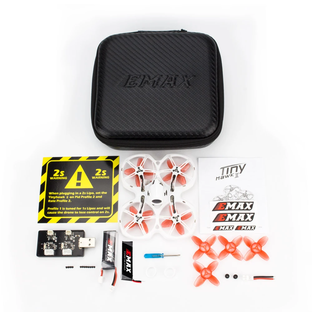 EMAX Tinyhawk II внутренний FPV гоночный Дрон высокая скорость 50 км/ч F4 5A 16000KV с 700TVL камерой