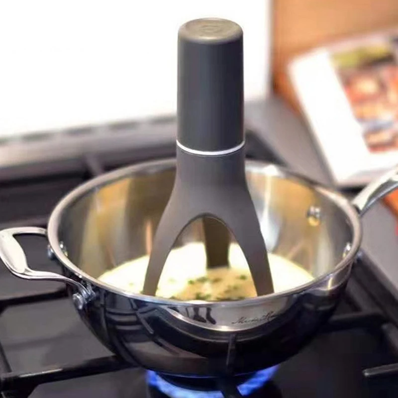 3 Speed Automatic Whisk Stir Crazy Stick Blender Utensil Auto Stirrer Triangle Mixing Egg Beaters Food Sauce Maker Soup Mixer | Дом и сад