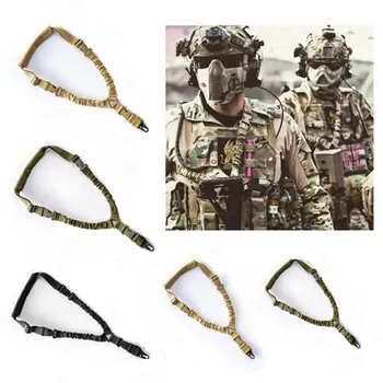 

1pc High Quality Outdoor Tactical A Single Point Gun Rope Task Safe Ropes Adjustable Rifle Gun Strap Belts