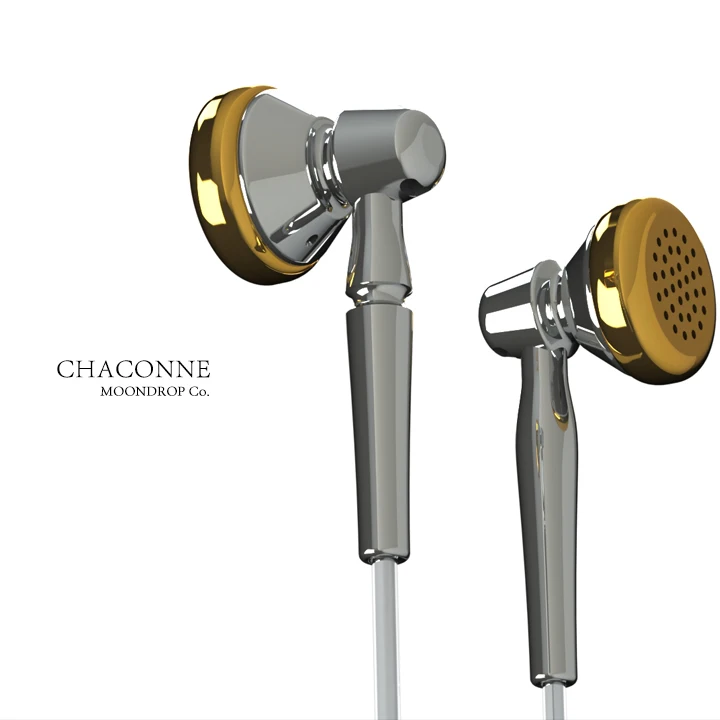 Moondrop Chaconne ортодинамический HiFi монитор в ухо наушник DJ Спорт наушник с 4N OFC кабель Moondrop Kanas pro