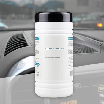

100 Sheets 75% Disinfecting Alcohol Wipes Disposable Hand Wipes Skin Toys Cleaning Bacteria Disinfection Wipes Alcohol Cotton