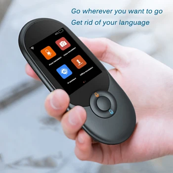 

Mini Smart Instant Voice Offline Translator Real Time Multi-Languages Translation USB Rechargeable 52 Languages Translator