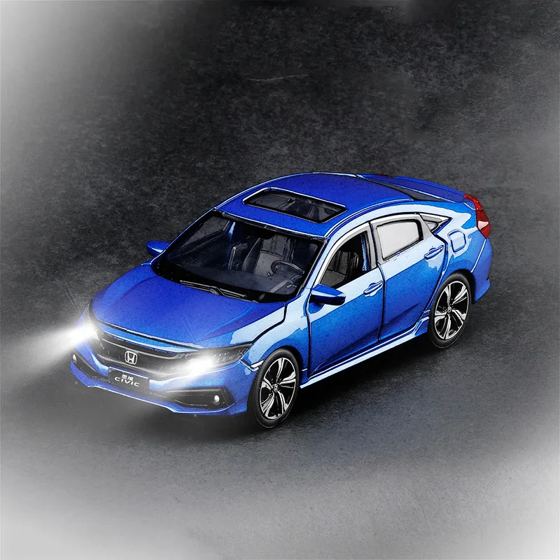 1/32 новая модель Honda Civic игрушечные автомобили литые под давлением из сплава и