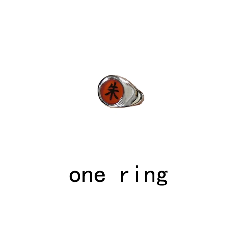Ring 1 Японское аниме косплей костюм Саске Учиха Наруто ниндзя Итачи плащ Акацуки халат Хэллоуин карнавал для мужчин женщин сценическая одежда - Цвет: Ring 1