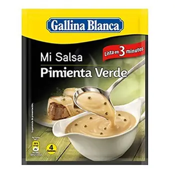 

Salsa Ternera Pimienta Verde Gallina Blanca 50g