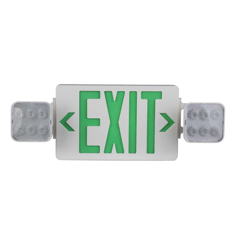 

Newest rechargeable SMD LED Combo EXIT sign emergency light lamp battery backup for office commercial building corridor