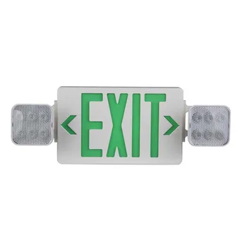 

Newest rechargeable SMD LED Combo EXIT sign emergency light lamp battery backup for office commercial building corridor