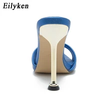 Eilyken Summer Slippers Design Strange Women Mule Thin Heels Sandals Flip Flops Pointed toe Slides Party Shoes - Image 4