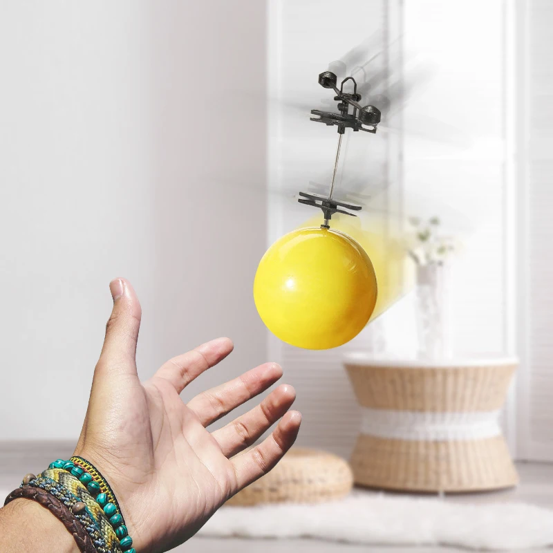 Eachine, мини-Дрон, Ручной Индукционный летающий шар, игрушка с выражением лица, Забавный Радиоуправляемый вертолет, самолет для детей, игрушки, подарок, летающие игрушки