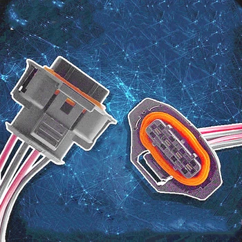 

Common Rail Injector Inlet Air Pressure Wire Plug For BOSCH 576 Sensor