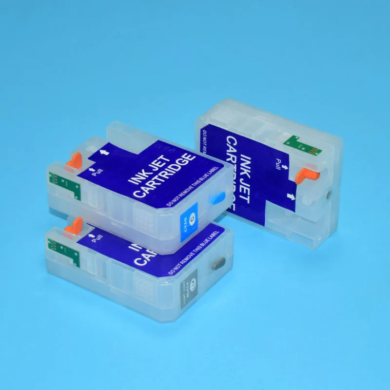 Cartuchos de Tinta Recarregáveis dos Peças 80 ml pc com a Microplaqueta Permanente fo Epson Surecolor P800 Sc-p800 Europa Impressora T8501 9 - Imagem 5