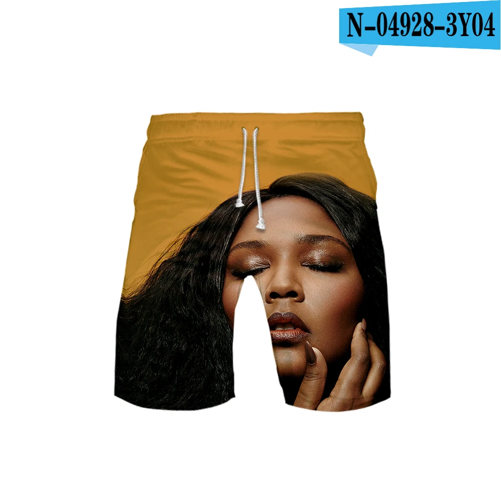 LIZZO уличная детская повседневная Летняя обшитые мужские шорты/женские хип-хоп модные Молодежные шорты - Цвет: Небесно-голубой
