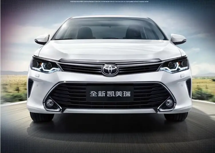 Автомобильный Стайлинг для Toyota Camry- V55 Автомобильный светодиодный светильник s двойной ксеноновый Объектив Автомобильные аксессуары дневные ходовые огни противотуманный светильник