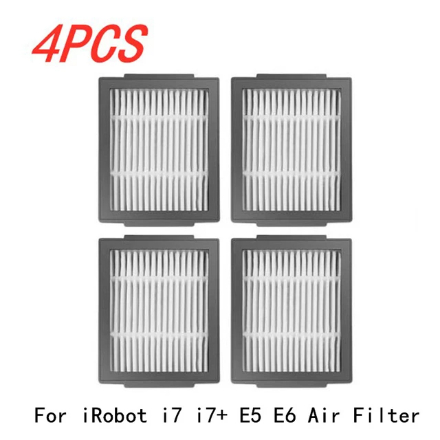 Filter For Irobot Roomba I Series E Series Sweeping Robot Accessories For  Irobot I7 E5 E6 Replacement Filters Home Appliance - Vacuum Cleaner Parts -  AliExpress