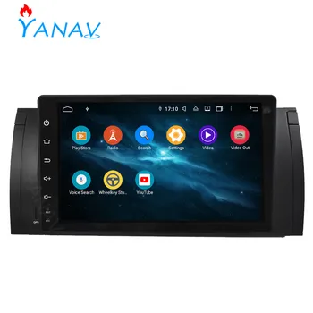 

Android 2 din Car radio audio stereo receiver For BMW M5 E39 X5 E53 1995-2007 car GPS navigation multimedia video DVD player