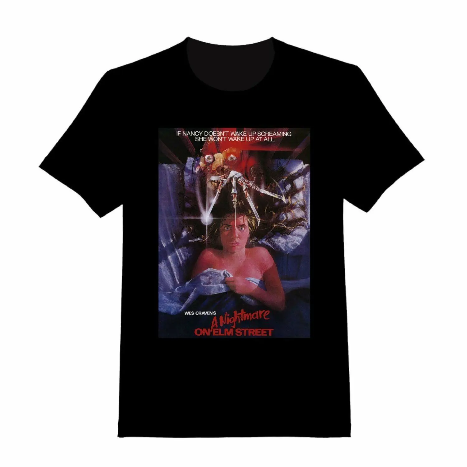 Wes Cravens A Nightmare On Elm Street Horror Movie SHIRT Feyenoord Streetwear Billie Eilish Harajuku |