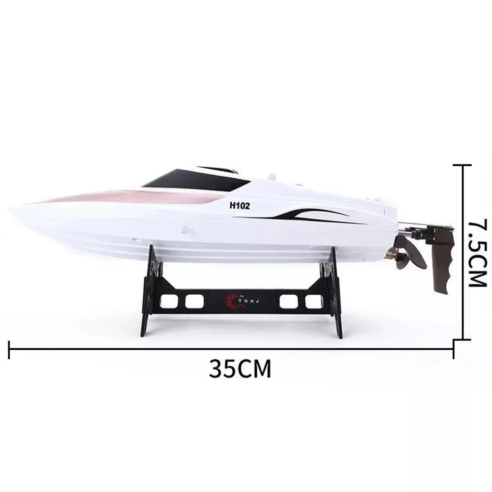 Tianke H102 New Remote Control Boat Speed Racing High Speed Water Cooling Remote Control Speed Boat Children Toy Boat Model