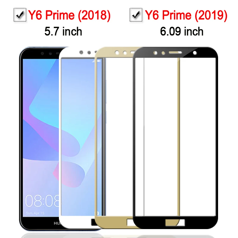 Protective Glass on For Huawei Y 6 Y6 Prime Y6Prime 6Y Y6Prime2018 safety armored sheet Screen Protector Tempered Glas