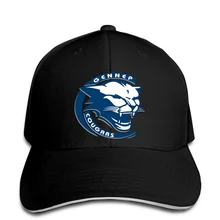 Мужская бейсбольная Кепка Cougar Clip Art Croatan High School с логотипом, Женская Бейсболка