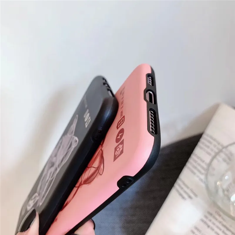 Милый чехол для телефона с изображением Пикачу для iphone 11 Pro max X XS MAX XR 8 7 plus, мягкий чехол с изображением аниме