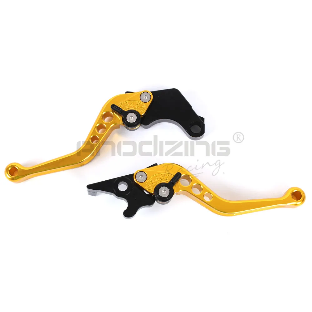 Мотоцикл CNC алюминиевый короткий регулируемый тормоз рычаги сцепления для Honda gom