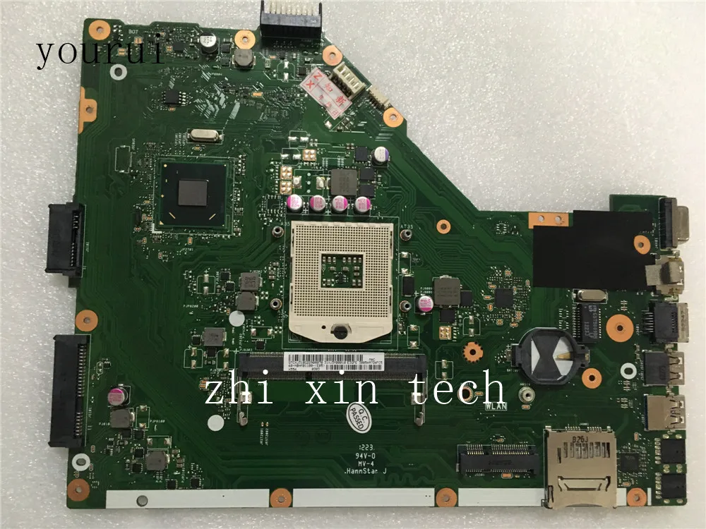 

yourui For ASUS original Laptop motherboard X55A mainboard REV 2.1 Test work perfect