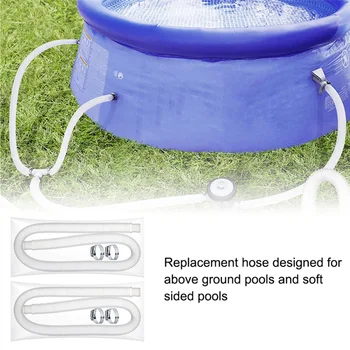 

Swimming Pool Water Hose Pool Pump Water Pipe Filter Chlorine Water Resistant Replacement Hose Above Ground Pools Accessory
