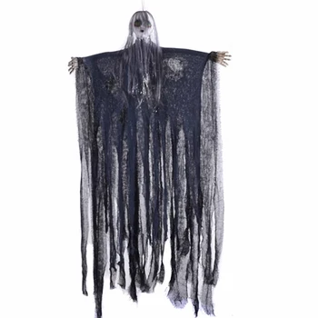 

DIY Ornament Voice Control Festival Toy Simulation Ghost Halloween Decoration Hanging Cloth Wear Resistant Escape Supplies