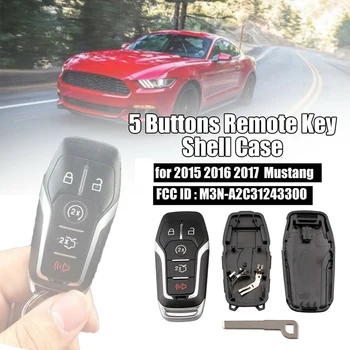 

Car Remote Key Fob Uncut Shell Case for Ford Mustang 2015-2017 M3N-A2C31243300